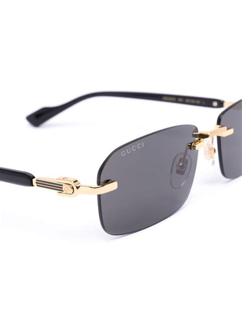 gucci semi-rimless round plastic optical glasses|Gucci sunglasses unisex.